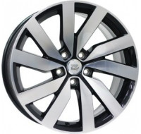 Диски WSP Italy Volkswagen (W468) Cheope W8 R18 PCD5x112 ET44 DIA57.1 gloss black polished